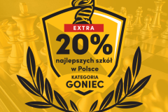 Nagroda dla Szkoły" "Złoty Goniec"